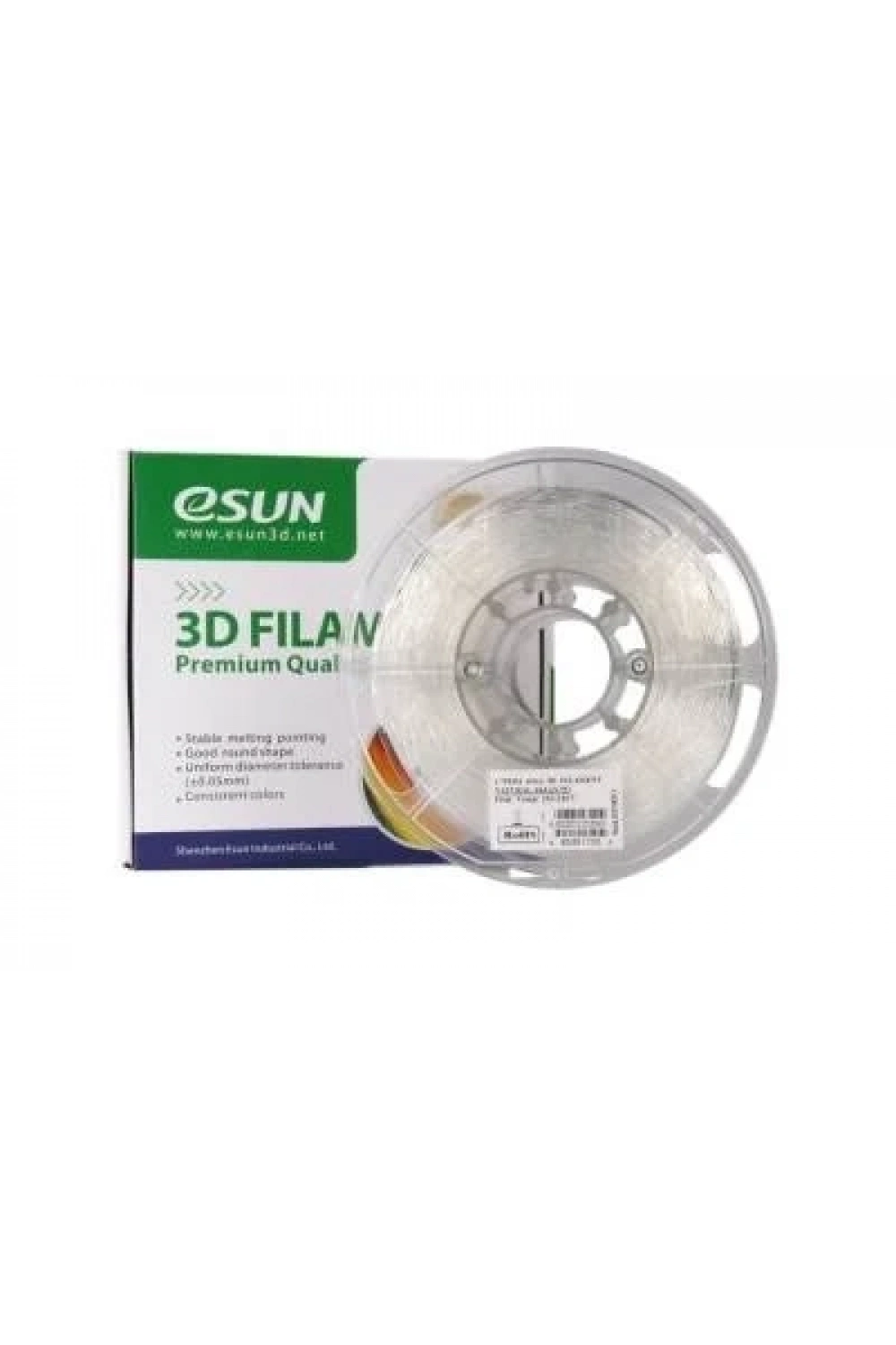 Esun eFlex 1.75mm (TPU-87A) Natural Filament