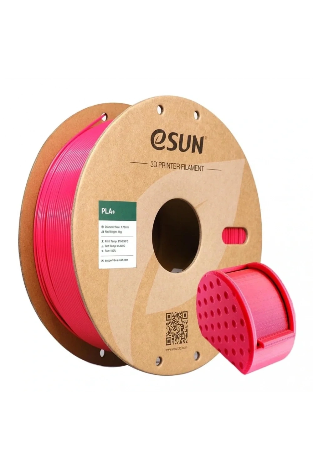 eSUN Magenta Pla+ Filament 1.75mm 1 KG
