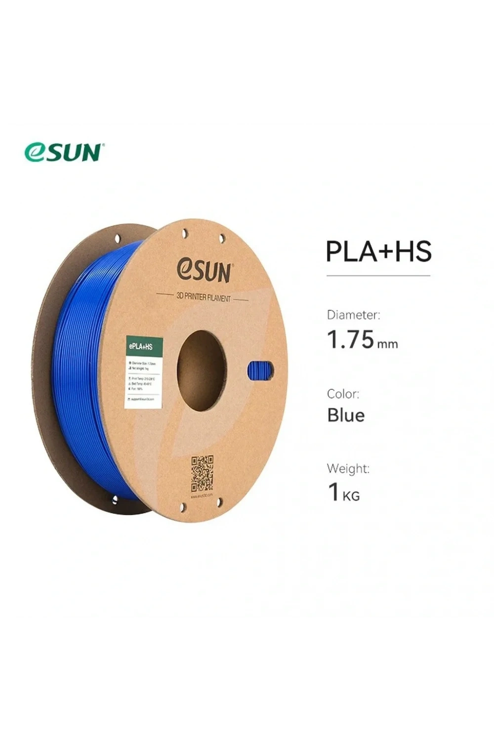 eSUN Pla-Hs Hyper Speed Yüksek Hızlı Pla Filament Mavi