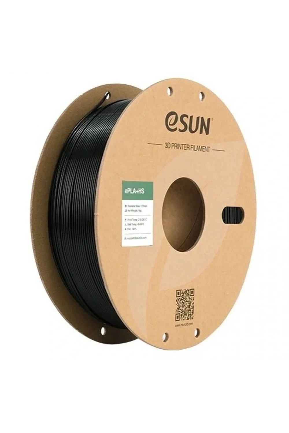 eSUN Pla-Hs Hyper Speed Yüksek Hızlı Pla Filament Siyah