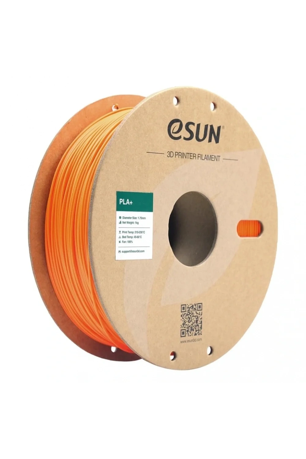 eSUN Turuncu Pla+ Filament 1.75mm 1 KG
