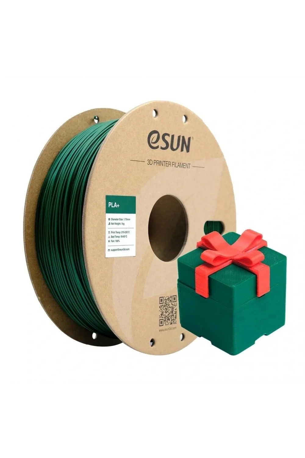 eSUN Yeşil Pla+ Filament 1.75mm 1 KG