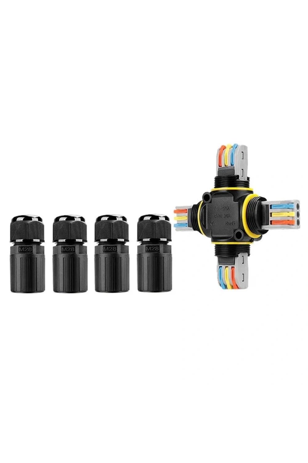 EW-P25X-3P X-Tip 3-Pin Su Geçirmez Konnektör