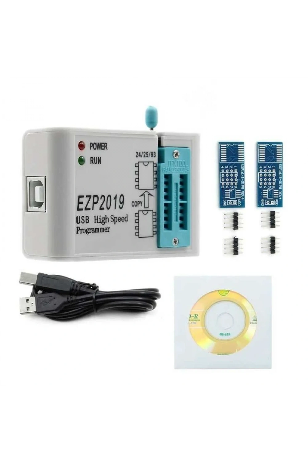 EZP2019+ 24 25 26 93 Serisi EEPROM Bios USB SPI Programlayıcı