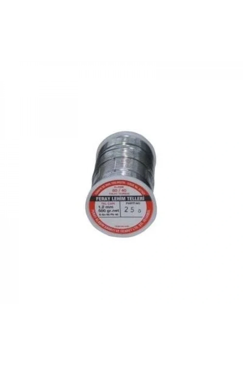 Feray 1.2 mm 500gr Lehim Teli (%60 Kalay / %40 Kurşun)