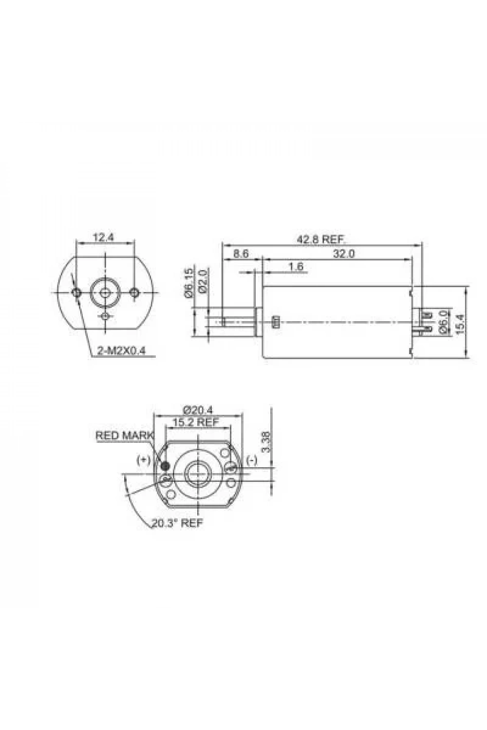 FF-180 3-6V DC Motor