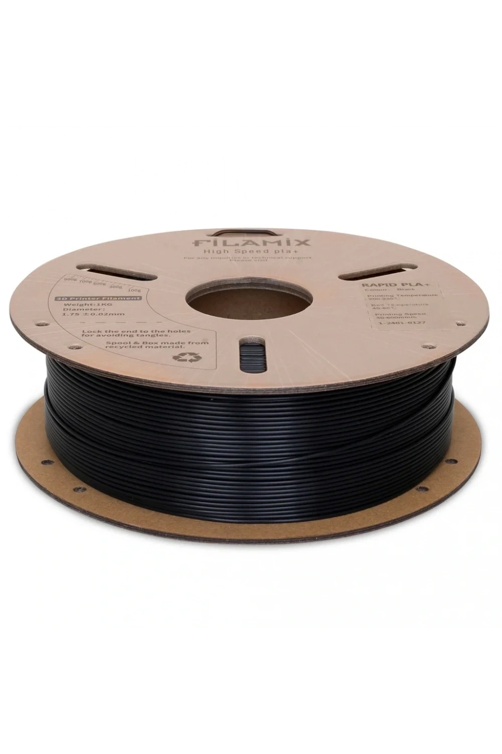 Filamix Hyper Speed Pla Filament Siyah