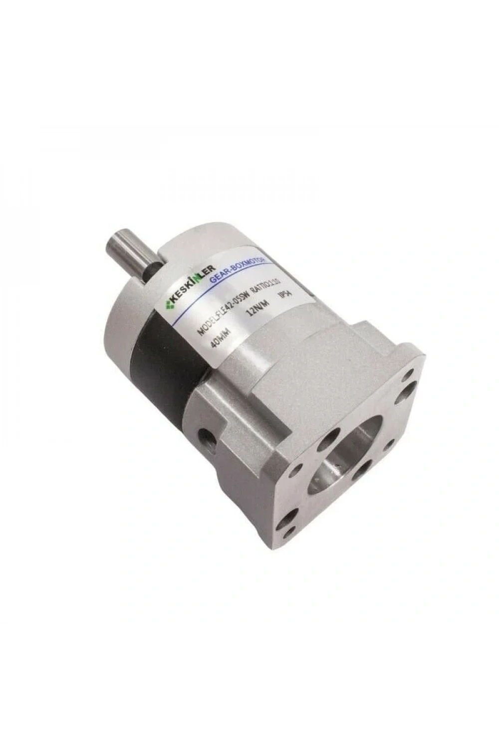 FLE42-05SW 1:10 12N.m Nema17 Step Motor Redüktörü - Uzun Mil