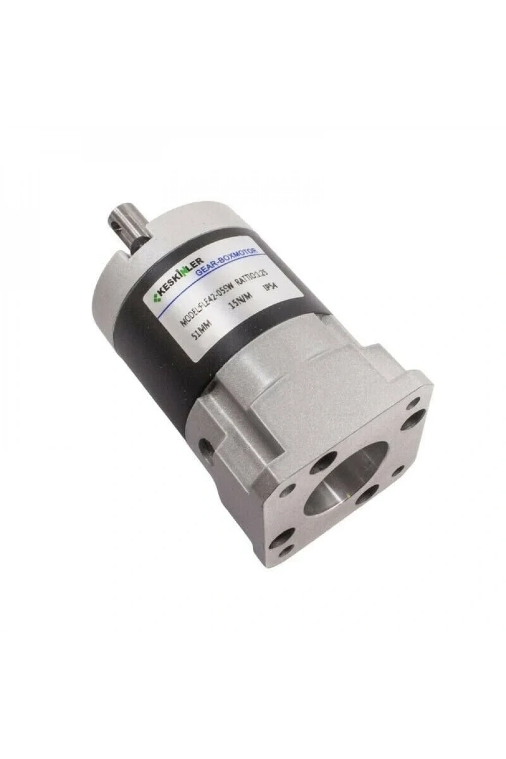 FLE42-05SW 1:25 15N.m Nema17 Step Motor Redüktörü - Uzun Mil