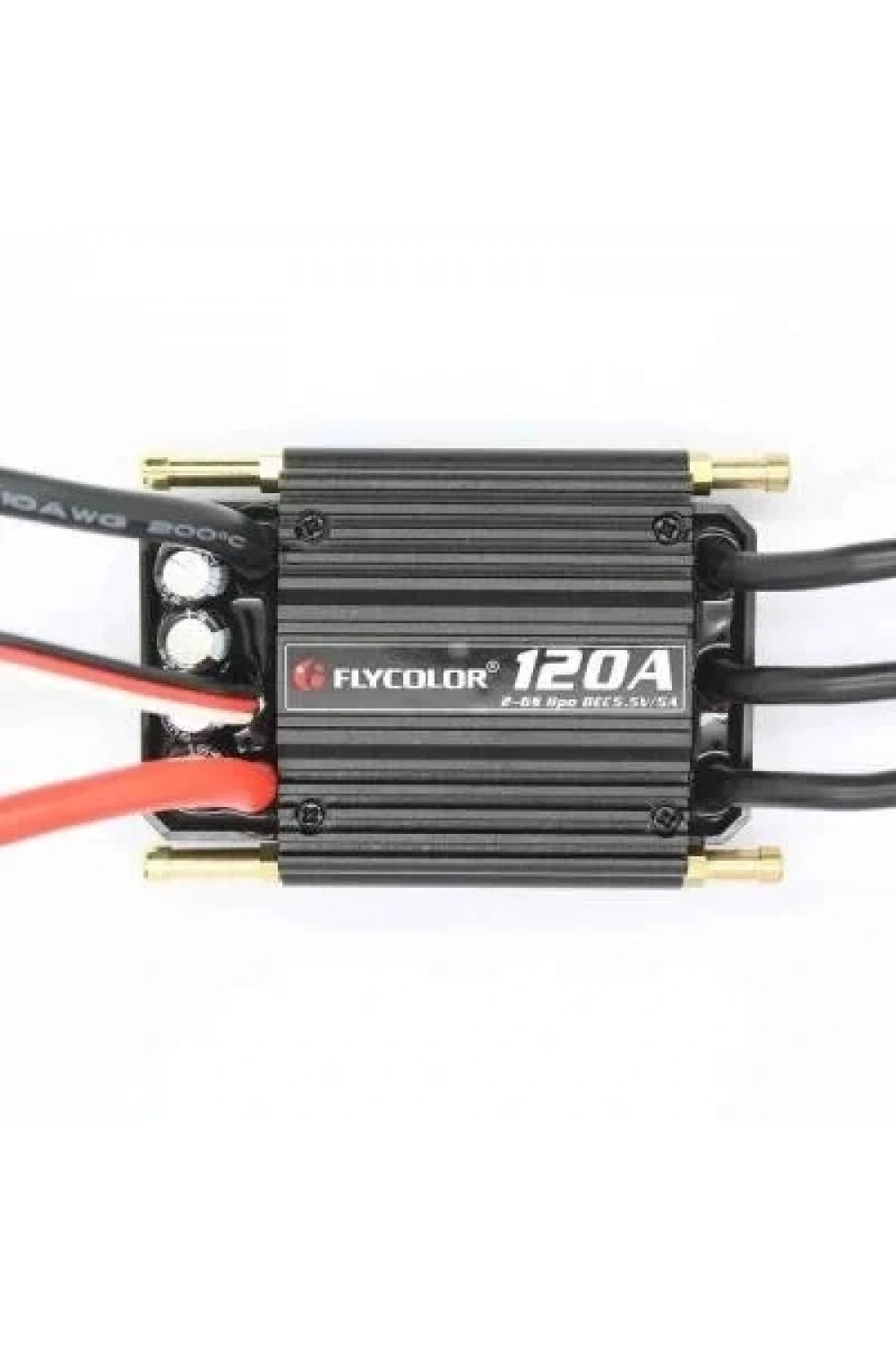 Flycolor Waterproof 120A 2-6S Brushless ESC 5.5V/5A BEC