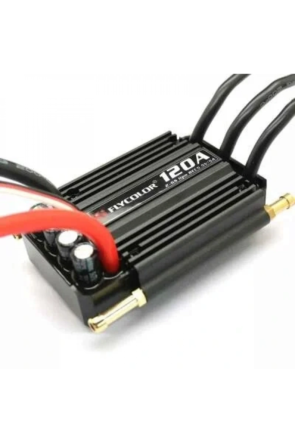 Flycolor Waterproof 120A 2-6S Brushless ESC 5.5V/5A BEC
