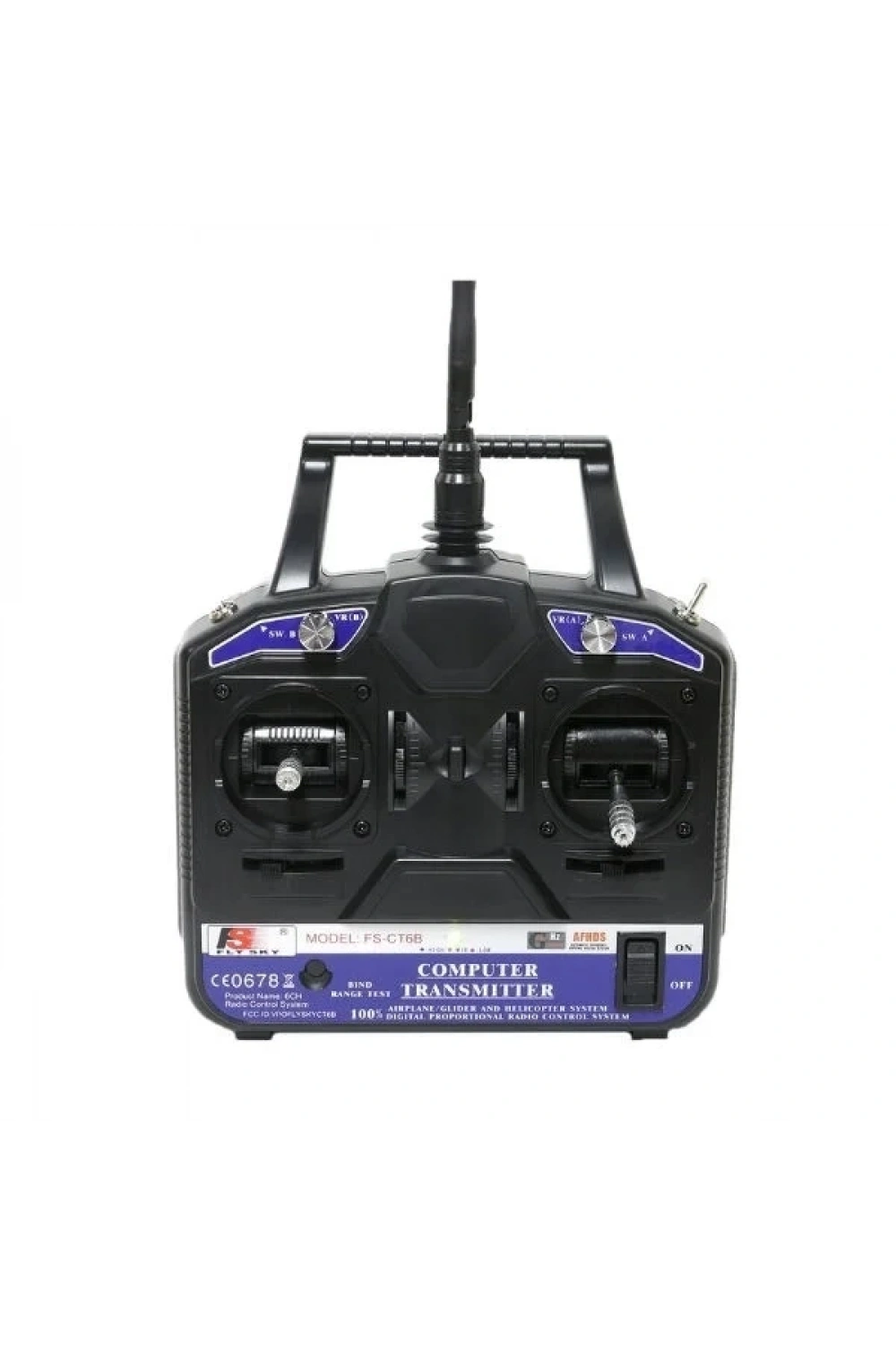 Flysky FS-CT6B 2.4Ghz 6 Kanal Kumanda ve R6B Alıcı