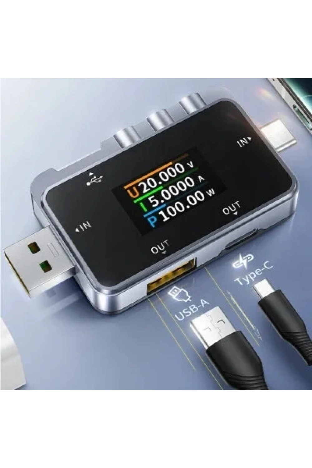 FNAC-28 2-in-1 Type-C+USB Test Cihazı