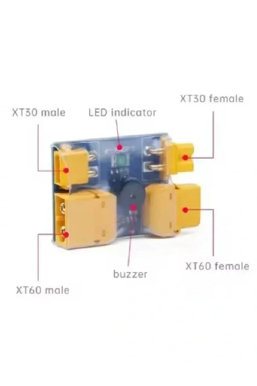 FPV Koruma Kartı - XT30 XT60 Soketli