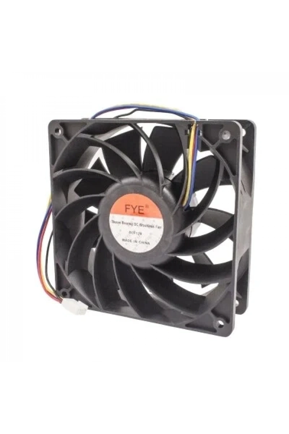 FYE 12V DC Fan 120x120x38mm - 4 Kablolu