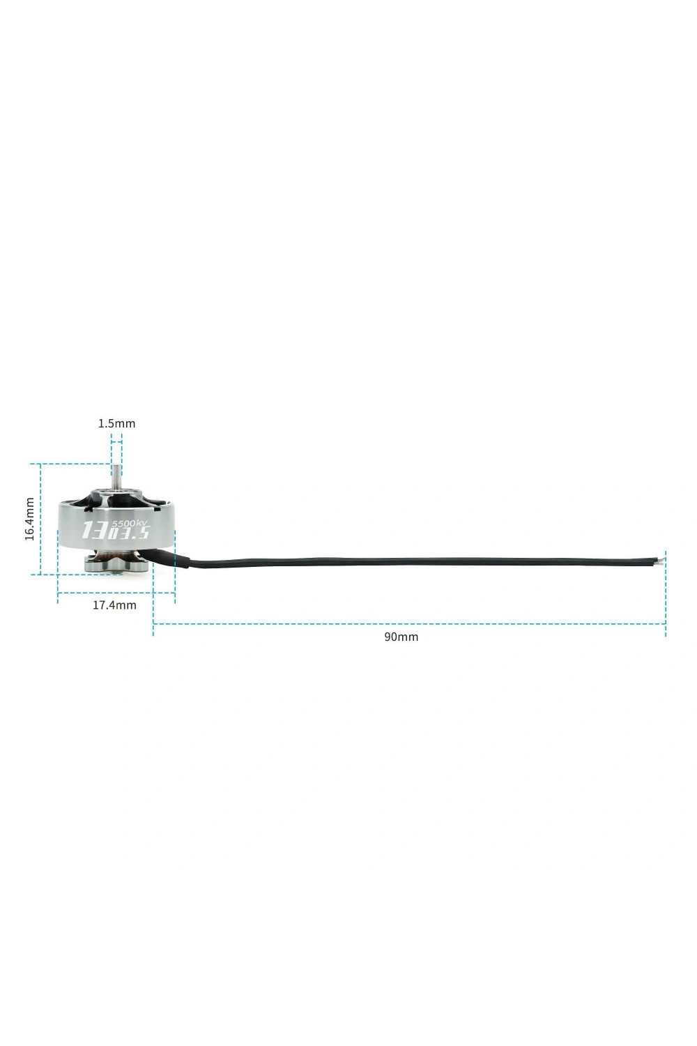 GEPRC SPEEDX2 1303.5 5500KV 2-4S Drone Motoru