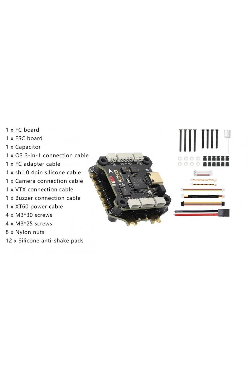 GEPRC TAKER F745 BT 8Bit 60A Stack Otonom Uçuş Destekli