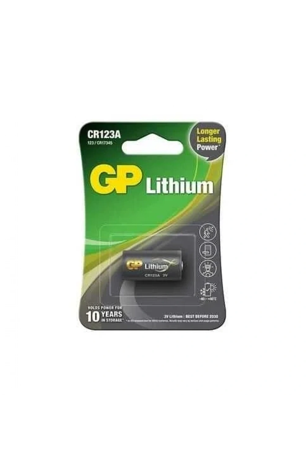 GP CR123A 3V Lityum Pil