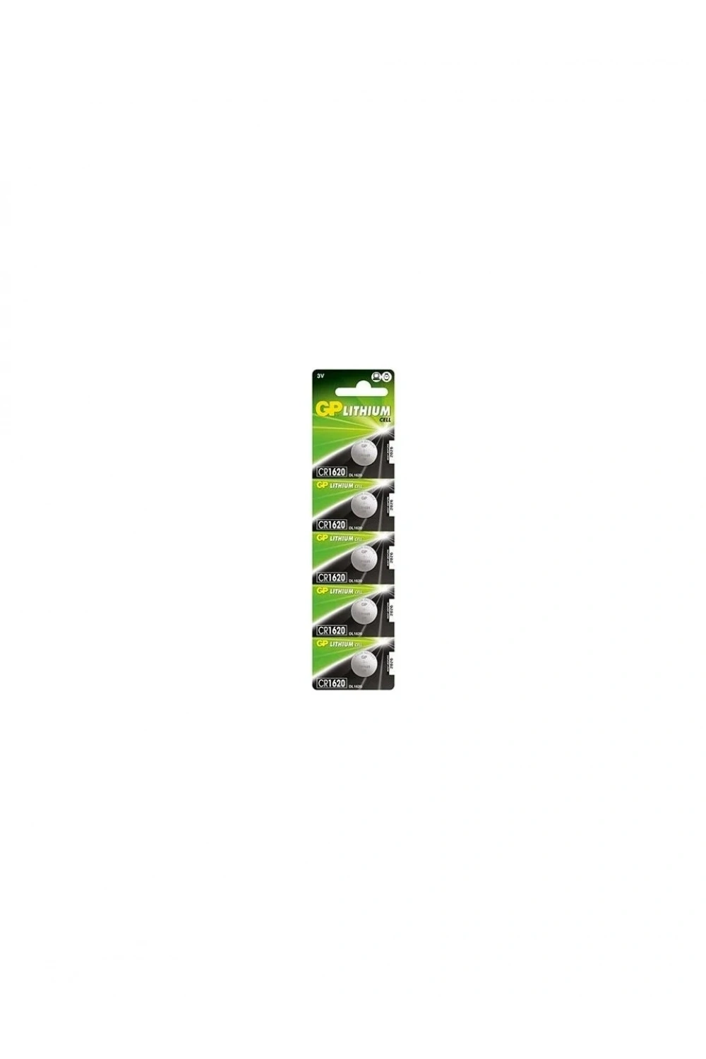 GP CR1620 3V Lityum Pil 5’li Blister