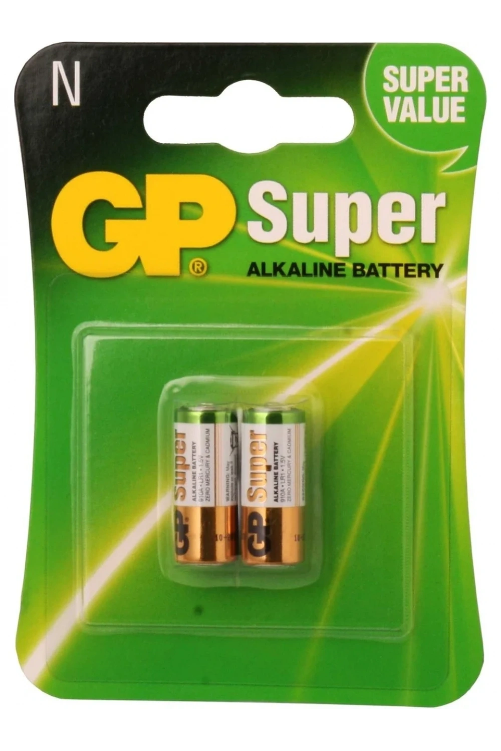GP GP910A Super Alkalin 2x LR1 (1/2AA) Yarım Kalem Pil