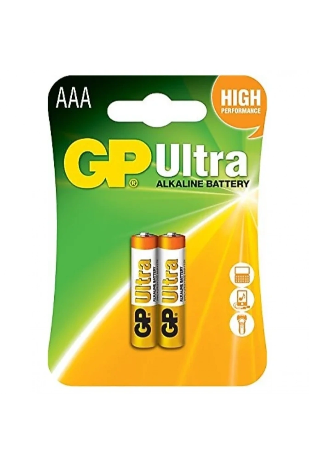 GP LR03 1.5V Ultra Alkalin AAA İnce Kalem Pil 2’li