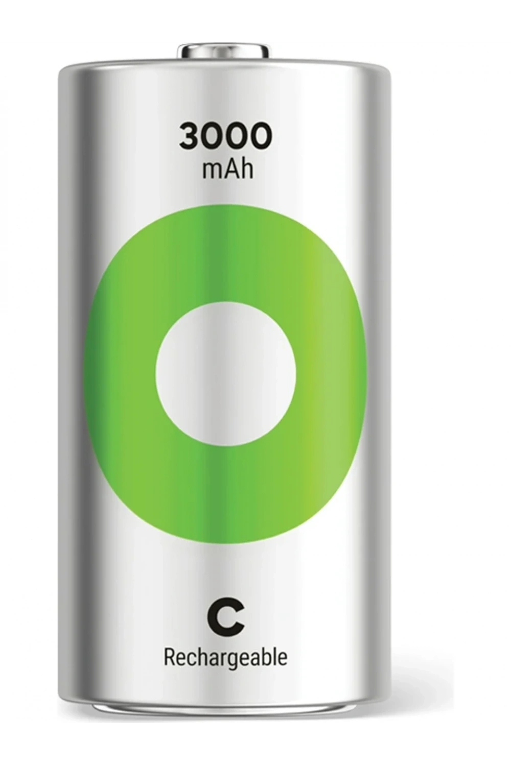 GP ReCyko 3000 mAh 1.2V Orta C Boy Şarjlı Pil 