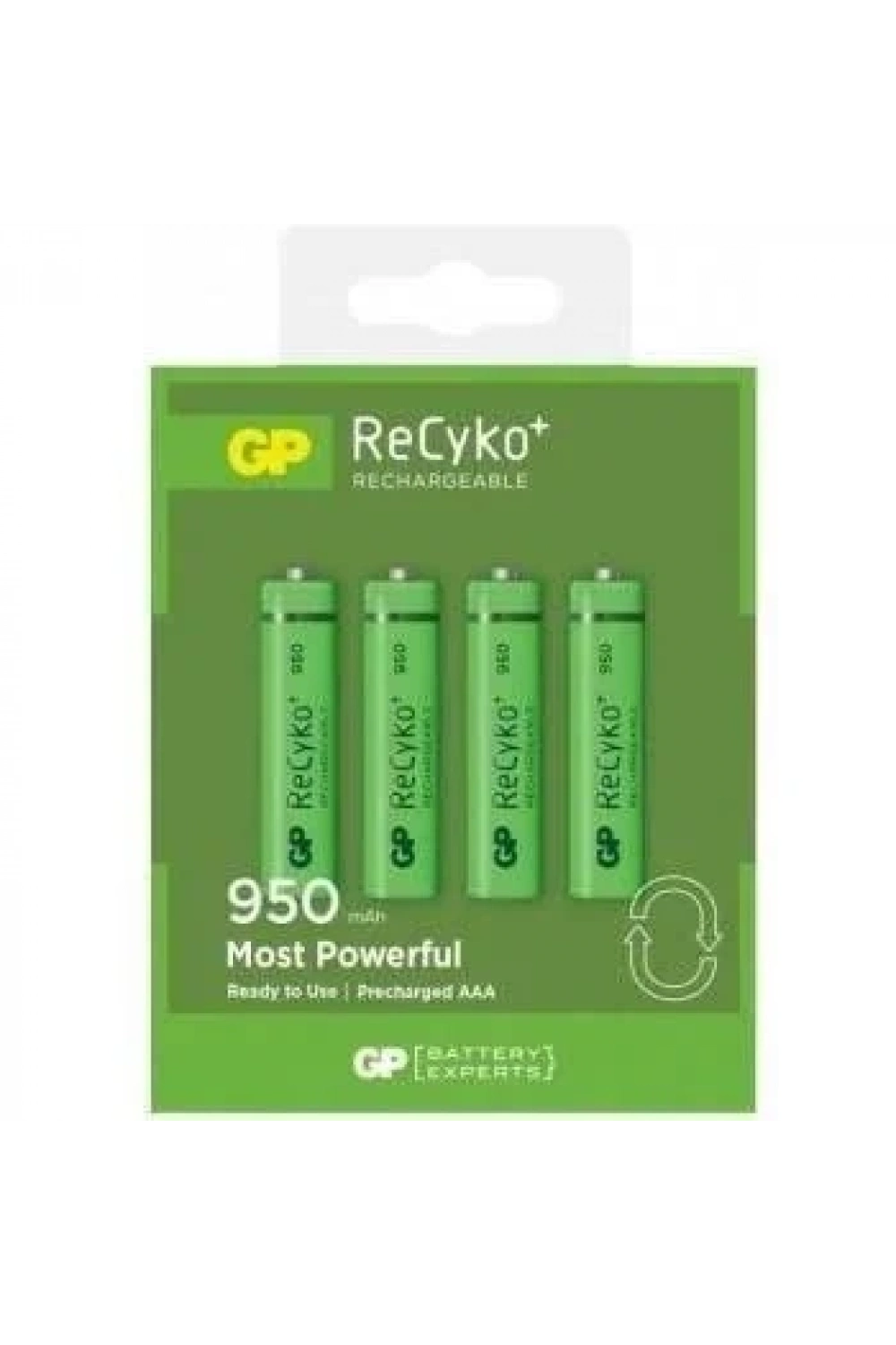 GP ReCyko+ 4lü 950mAh AAA Şarj Edilebilir Pil