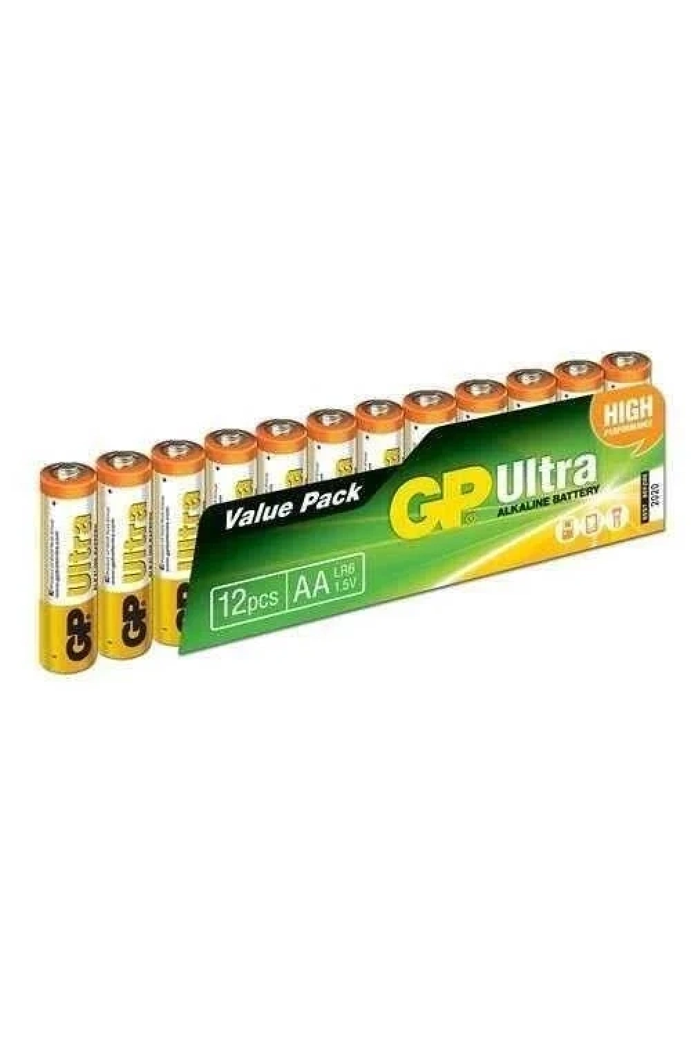 GP Ultra 12li AA Kalem Pil - Ekonomik Paket