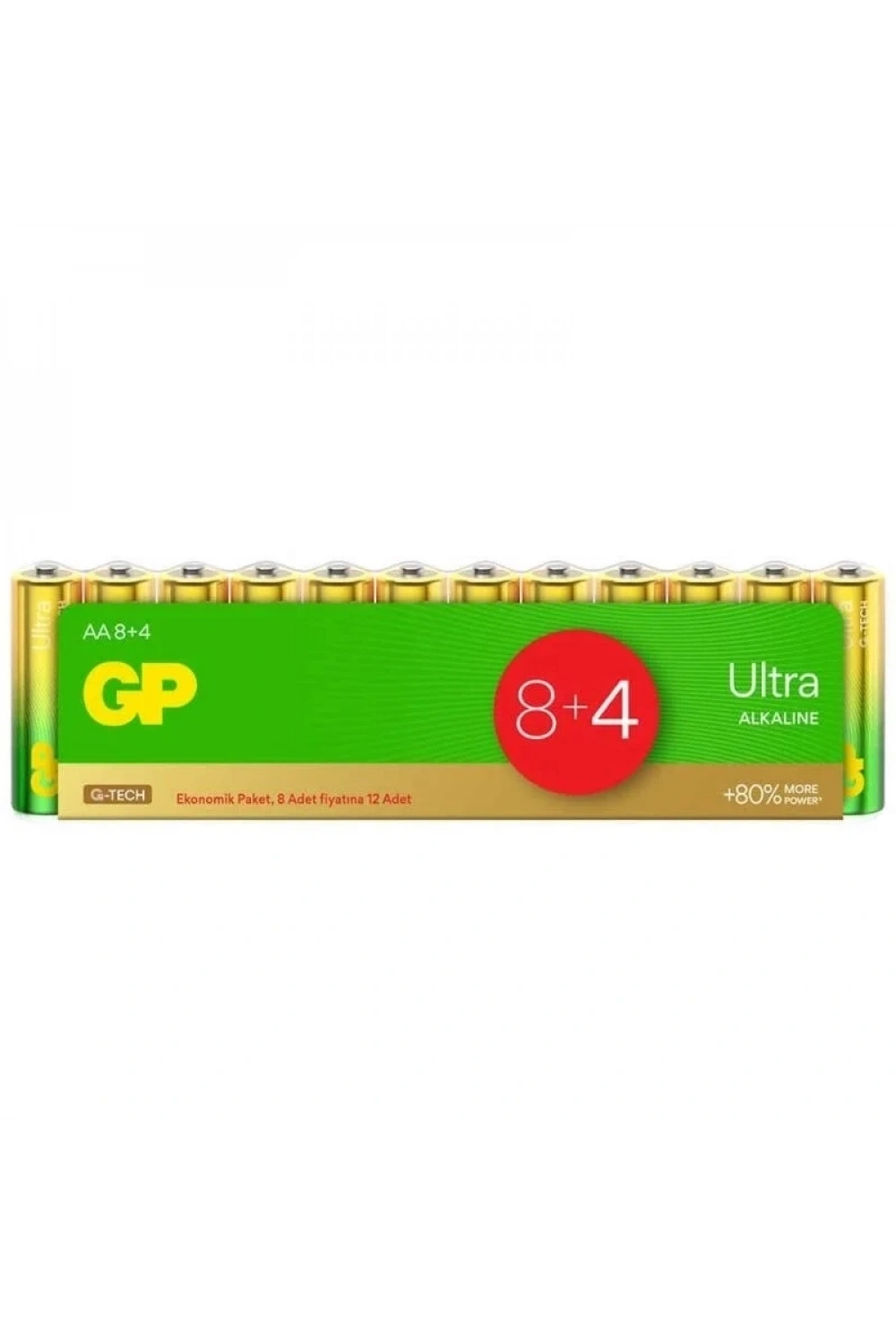 GP Ultra 12li AAA Kalem Pil - Ekonomik Paket