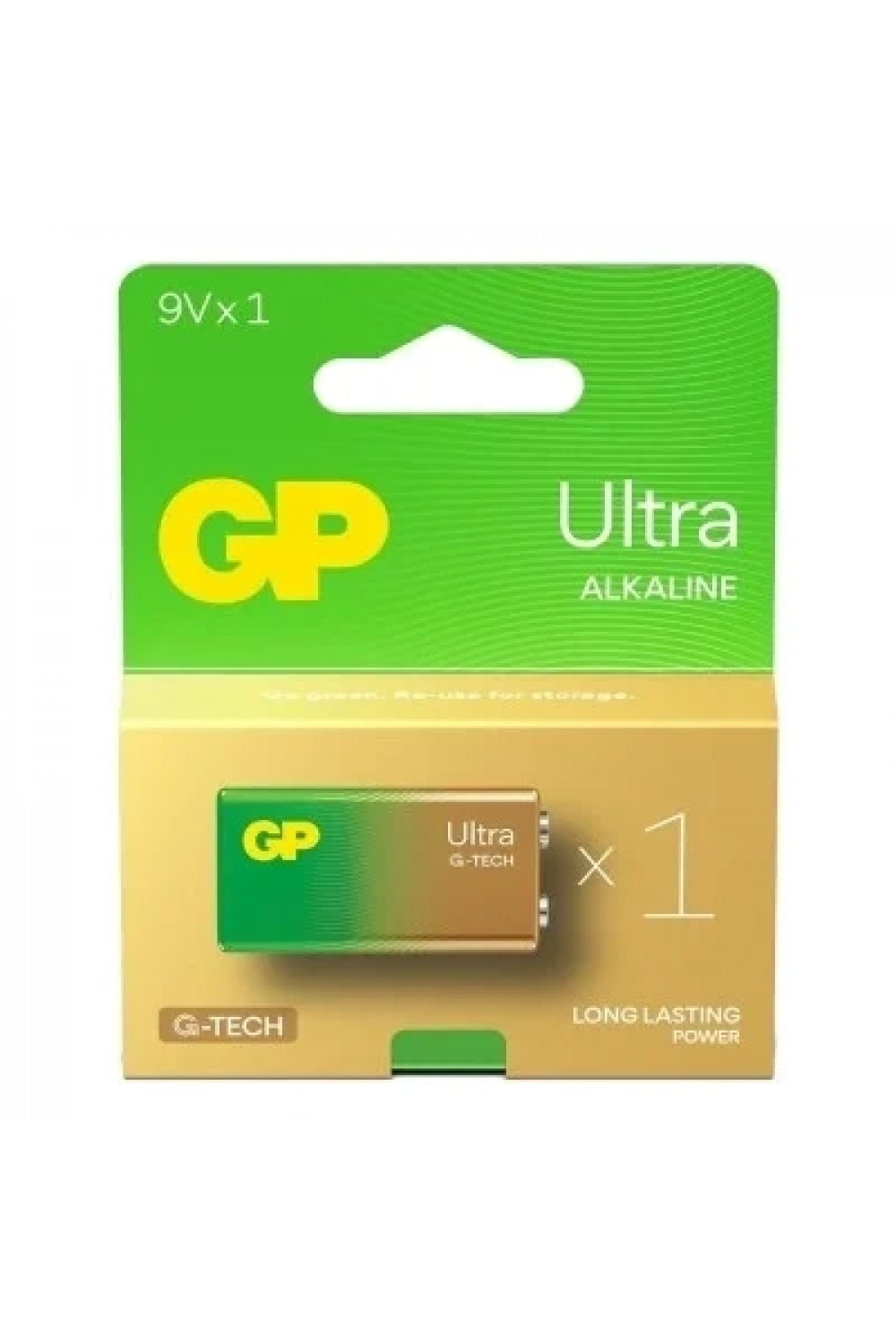 GP Ultra Alkalin 9V Pil - GP1604AU