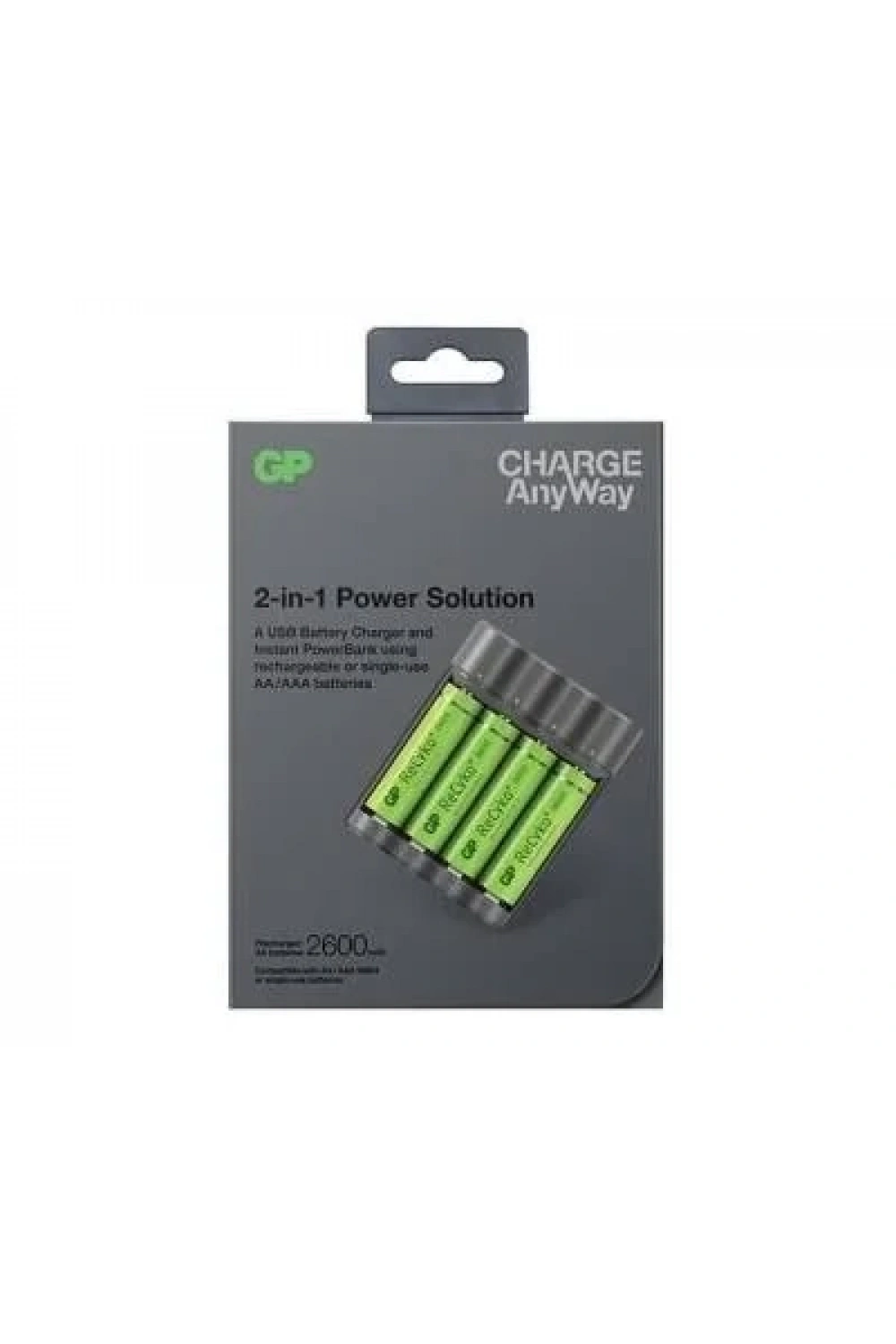 GP X411 4x2600mAh USB Şarj Cihazı ve Powerbank