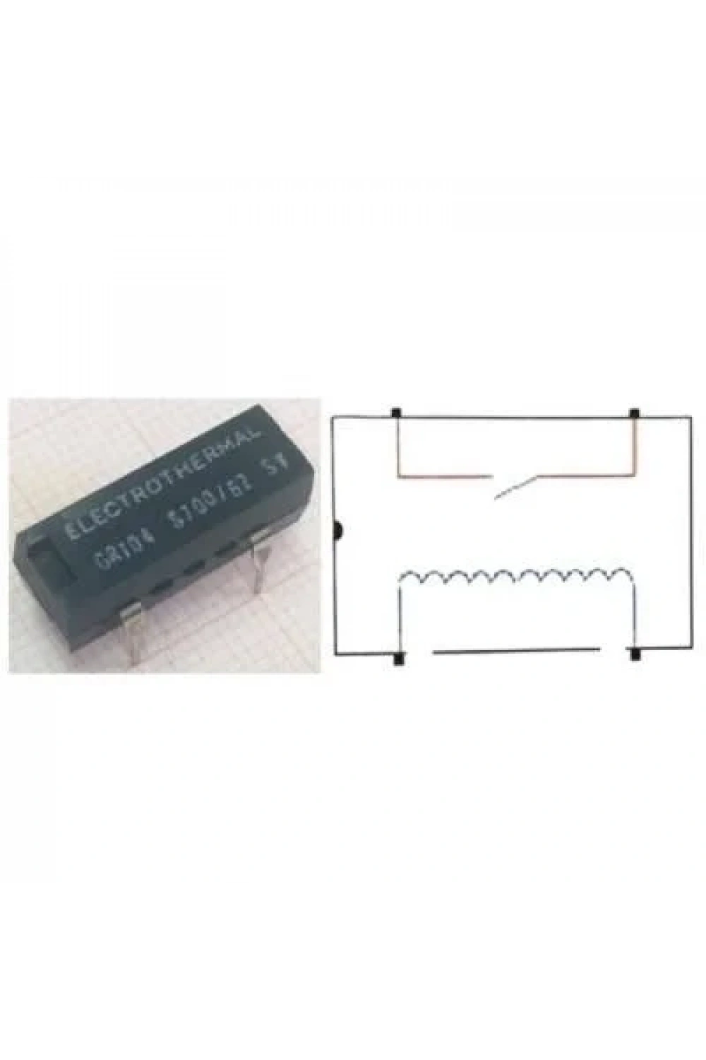 GR104 S700/62 5V Reed Röle Tek Kontak N/O 5VDC 0.5A