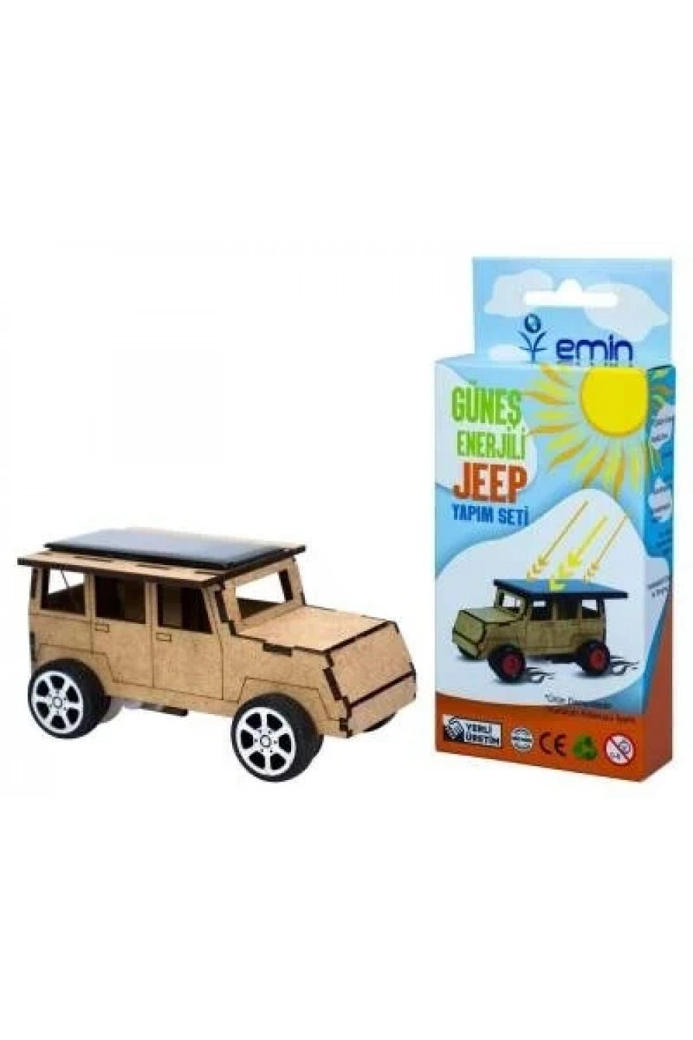 Güneş Enerjili Jeep Solar Eğitim Kiti