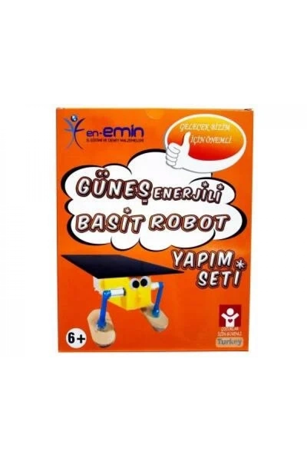Güneş Enerjili Robot Yapım Seti