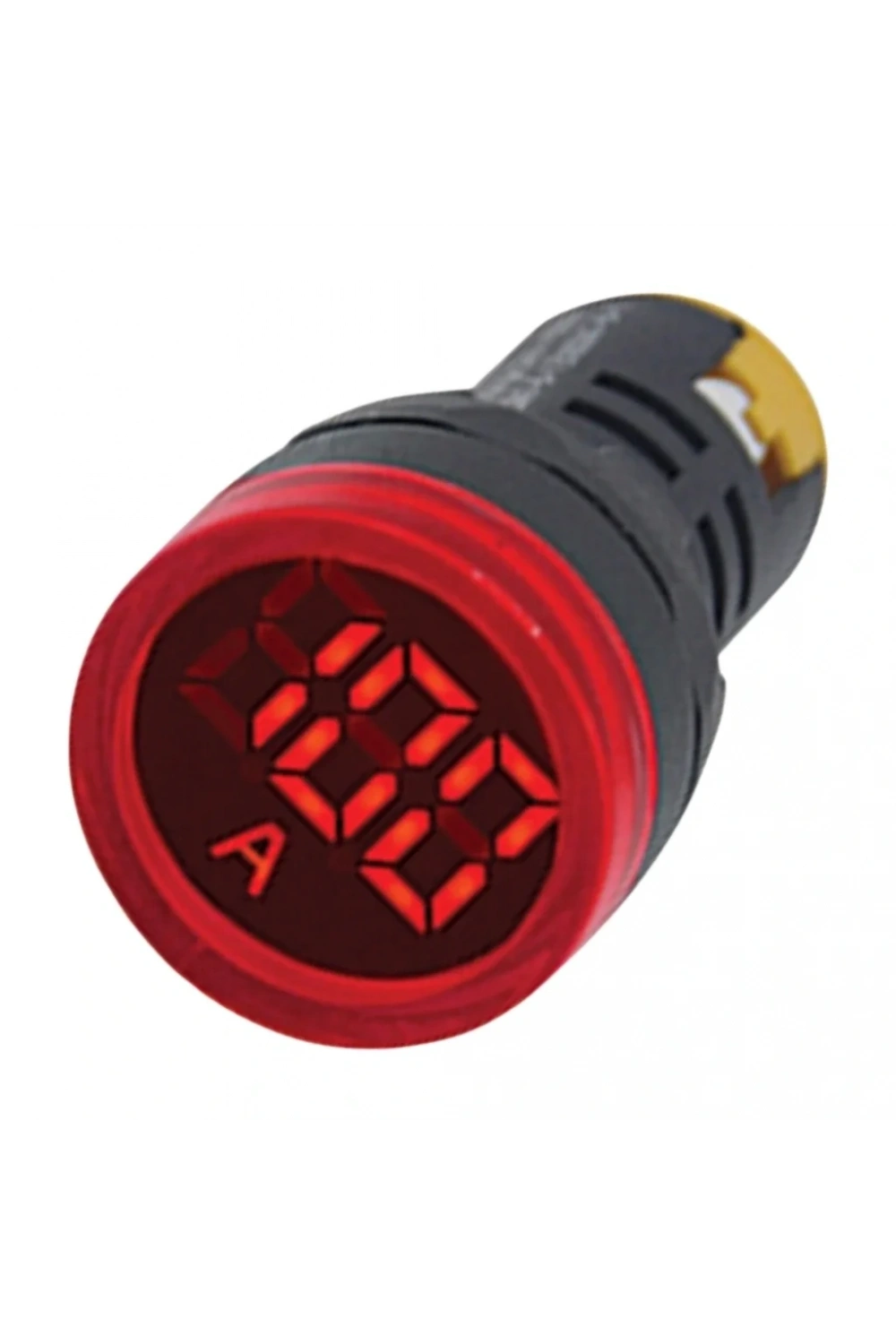 Gwest 22 AS-K 22mm AD-116 Serisi Akım Trafolu Kırmızı Ampermetre 0-100A