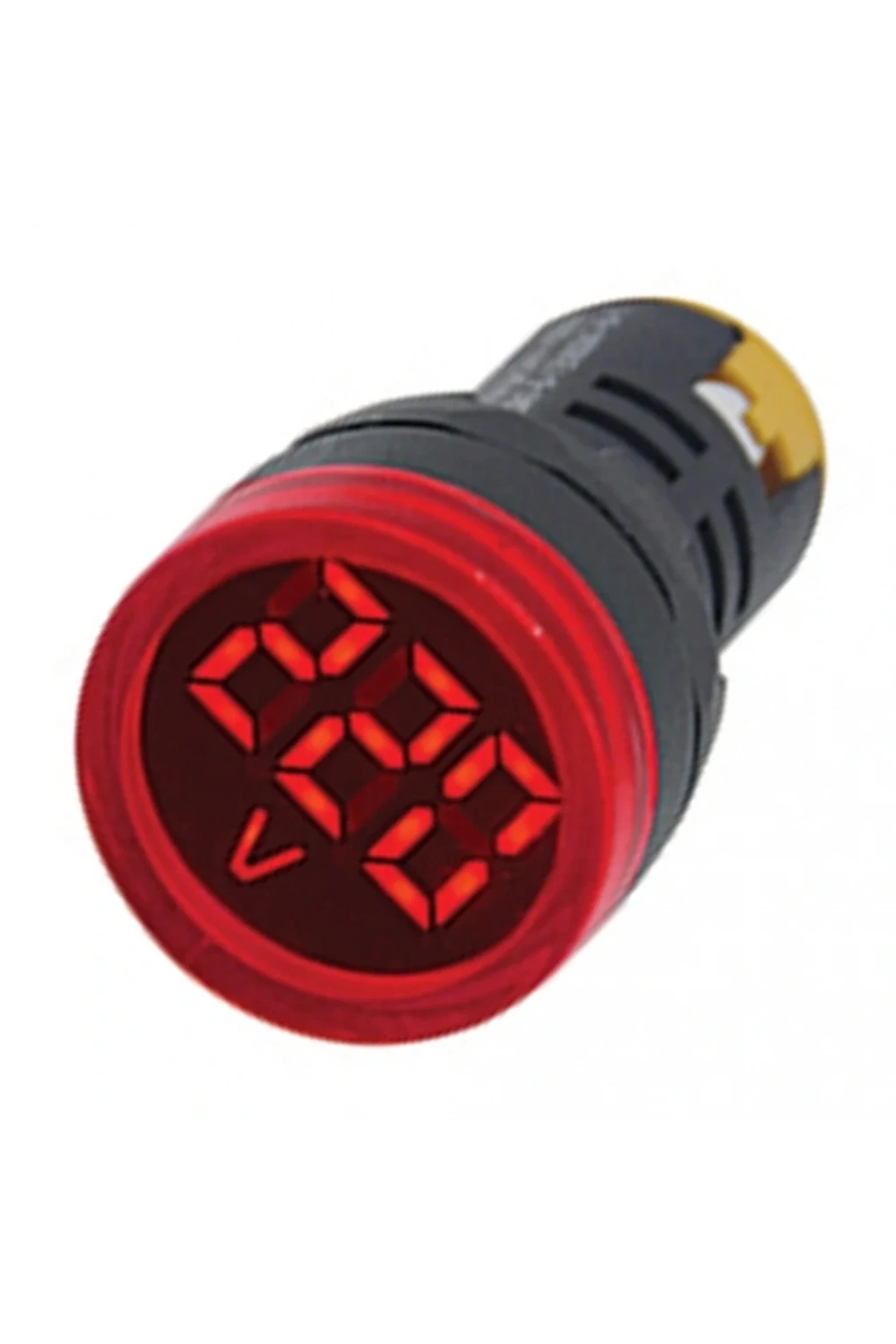 Gwest 22 VS-K 22mm AD-116 Serisi Kırmızı Voltmetre 24-550V