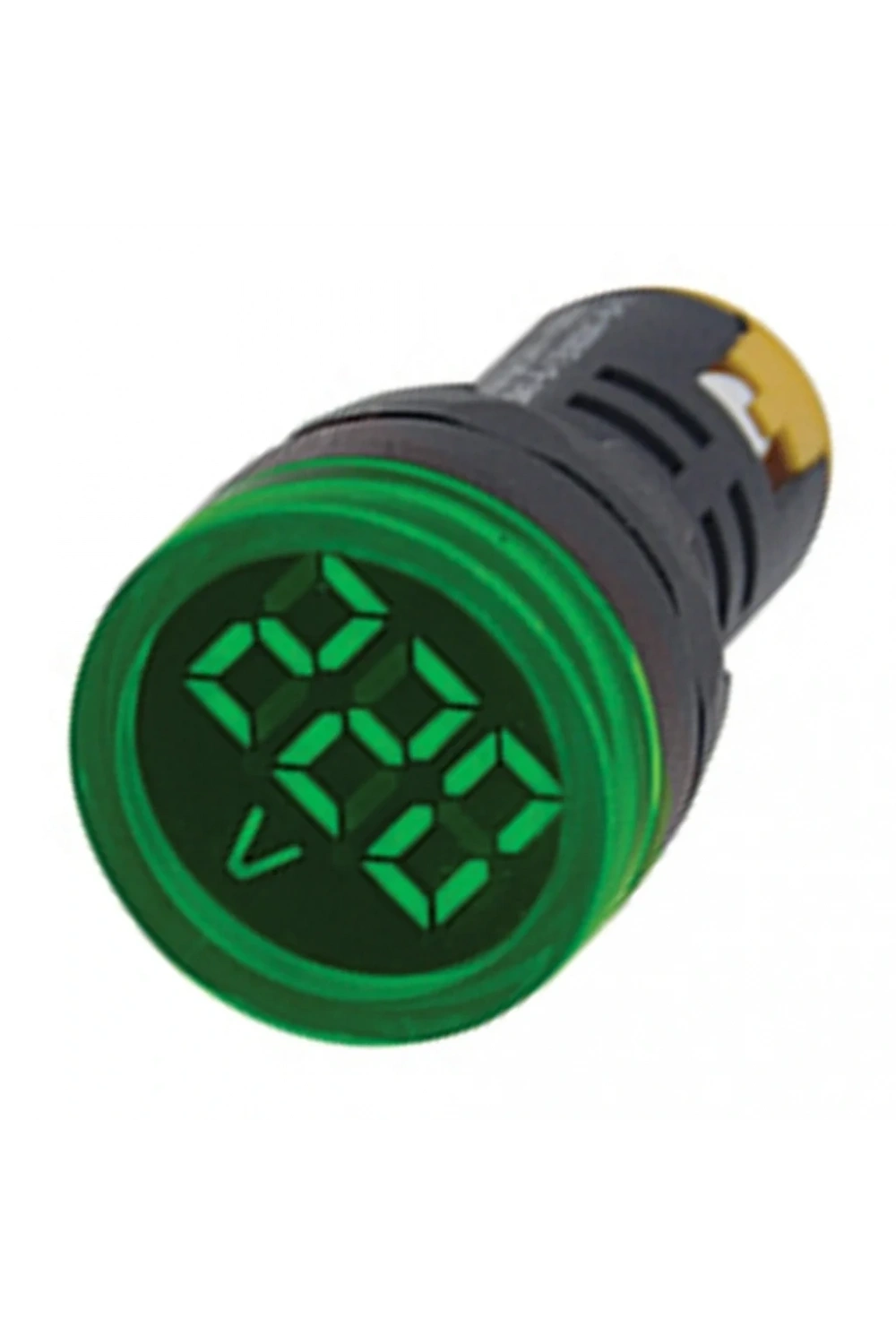 Gwest 22 VS-Y 22mm AD-116 Serisi Yeşil Voltmetre 24-550V