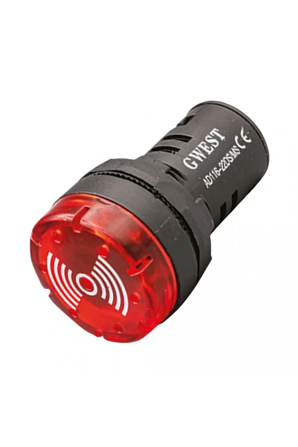 Gwest 22DS-MS24 22mm Sesli Led Flaşör İkazlı Buzzer 24V