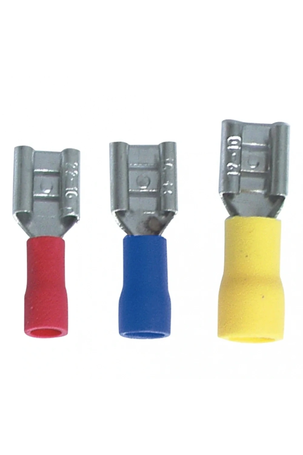 Gwest Dişi Faston Tip İzoleli Kablo Ucu GFD-1288 0.50-1.50mm Kırmızı 200 Adet