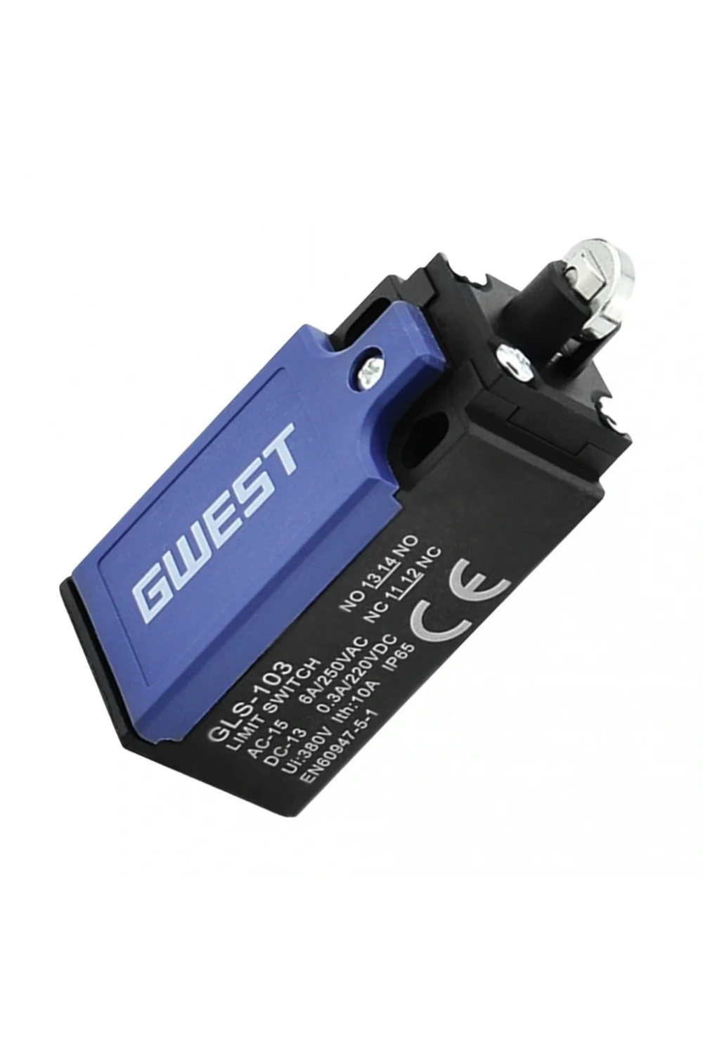 Gwest GLS-103 Dikey Metal Makaralı Limit Switch 1NO + 1NC