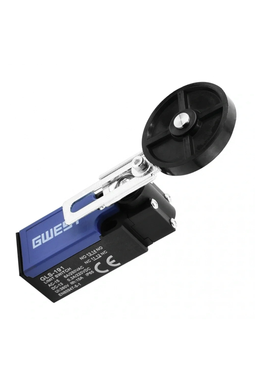 Gwest GLS-191R Ayarlanabilir Kauçuk Makaralı Resetli Limit Switch