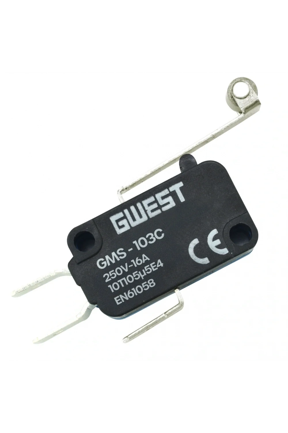 Gwest GMS-103C Uzun Kollu Metal Makaralı Mikro Switch 10A