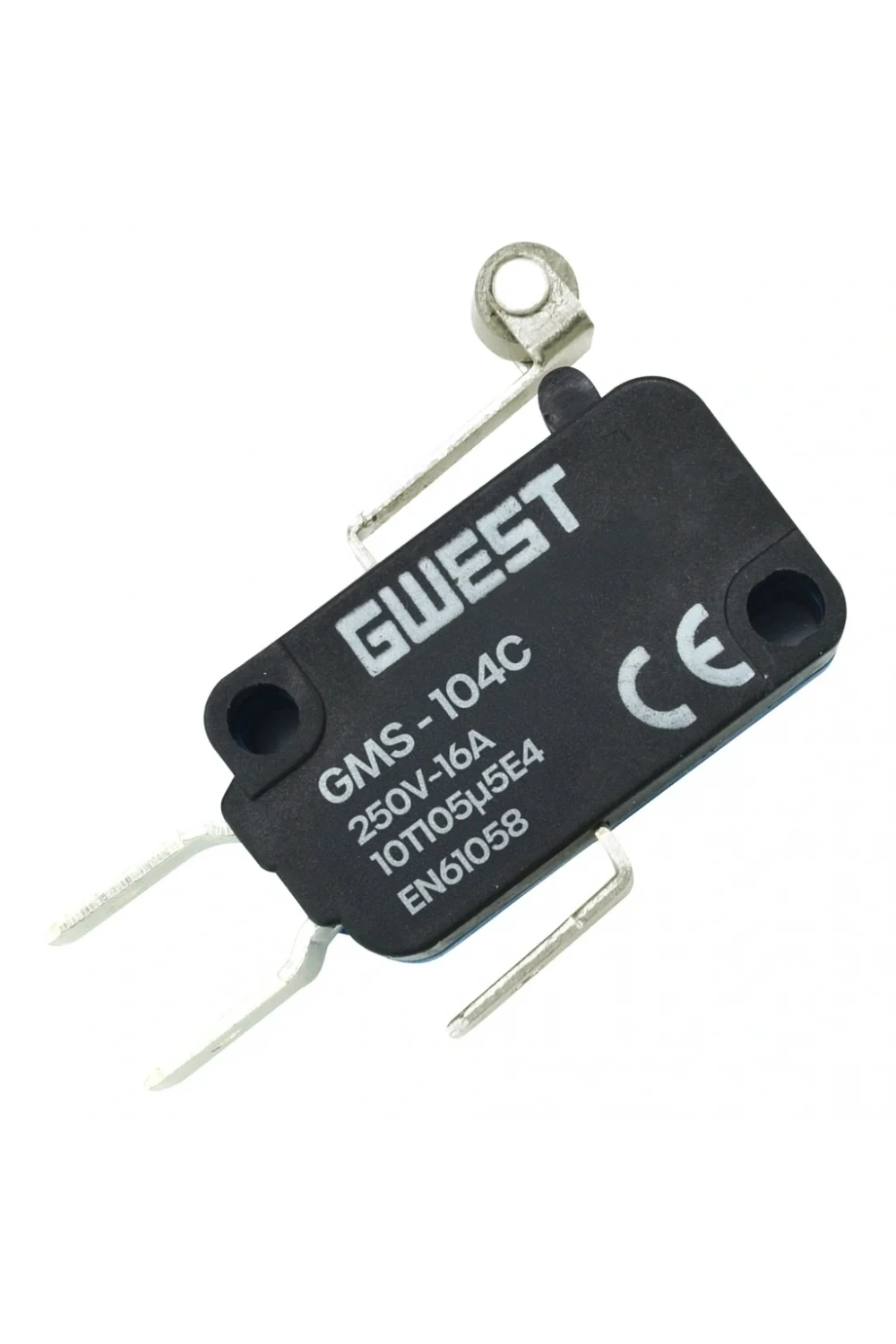 Gwest GMS-104C Kısa Kollu Metal Makaralı Mikro Switch 10A