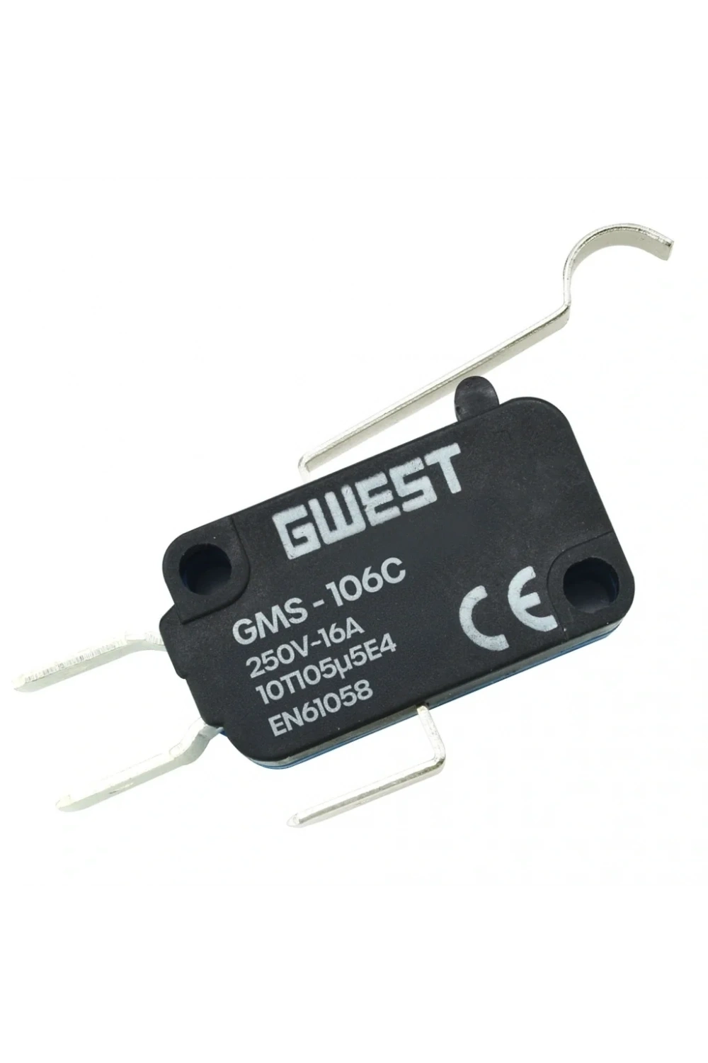Gwest GMS-106C Kıvrık Kollu Mikro Switch 10A