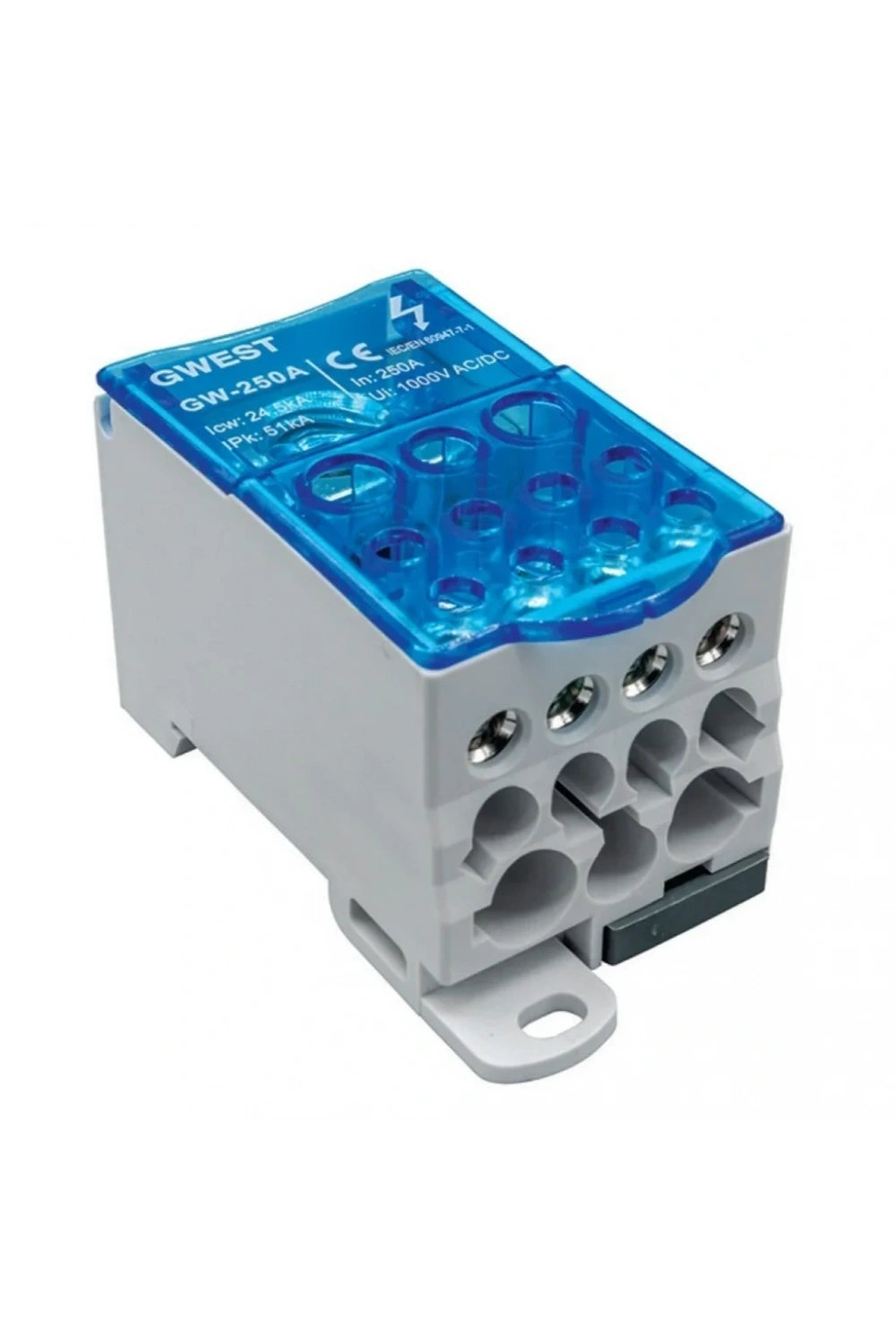 Gwest GW-250A Tek Kutuplu 250A Girişli Dağıtıcı Ünite
