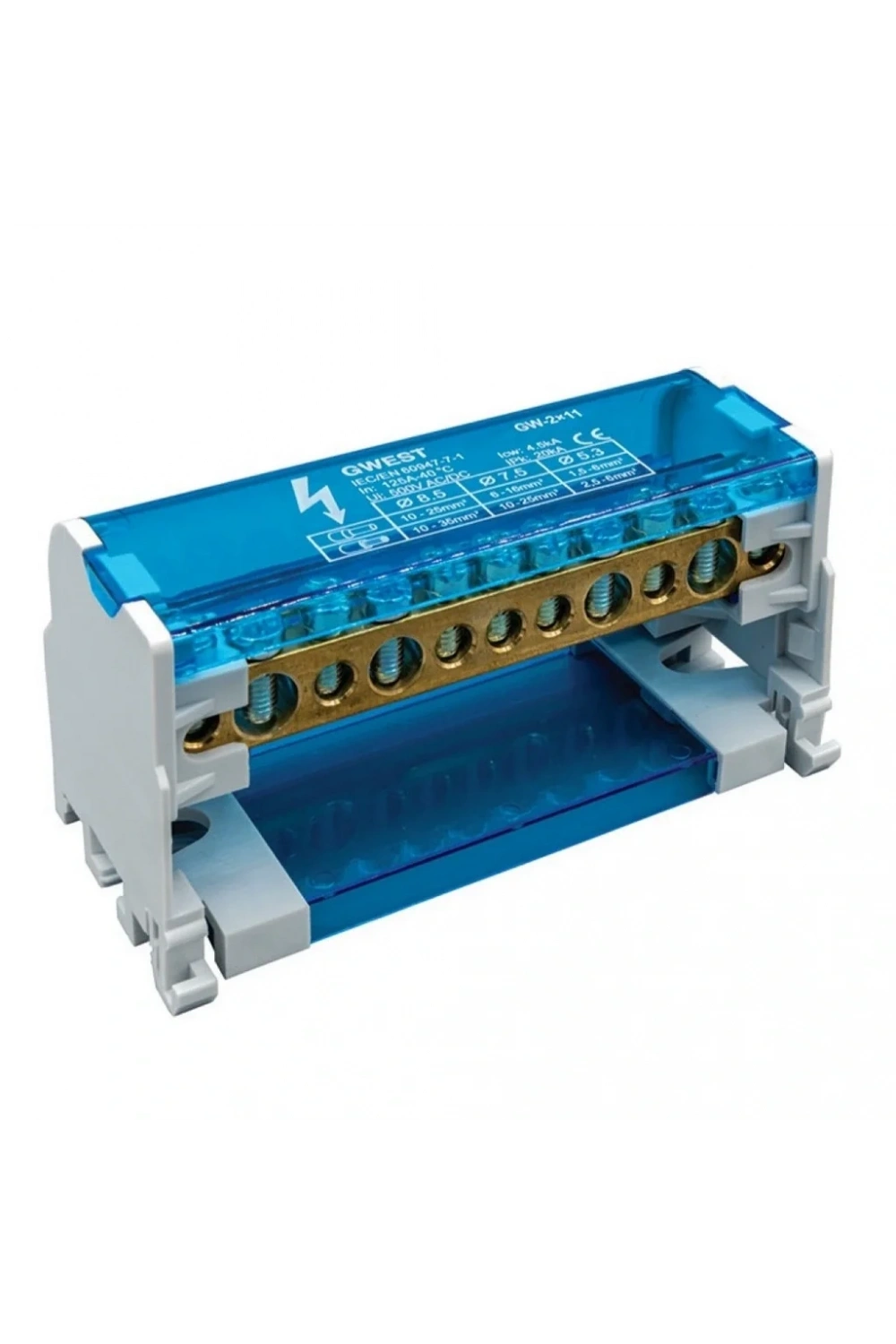 Gwest GW-2x11 2 Kutuplu 125A Girişli Dağıtıcı Ünite