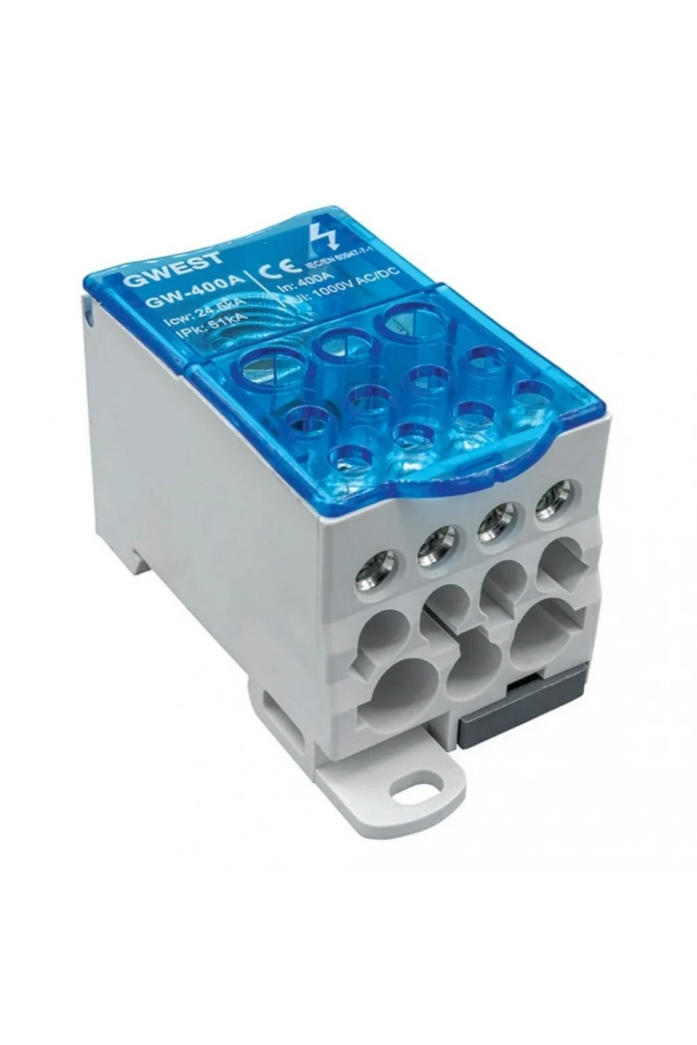Gwest GW-400A Tek Kutuplu 400A Girişli Dağıtıcı Ünite