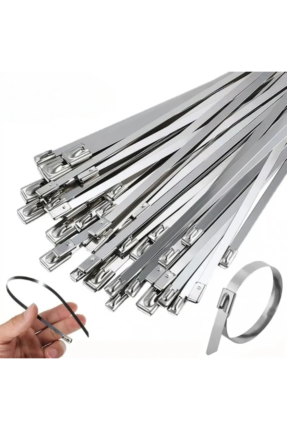 GWEST Metal Kablo Bağı MTL 680 ST 680x4,6mm  (100 adet)
