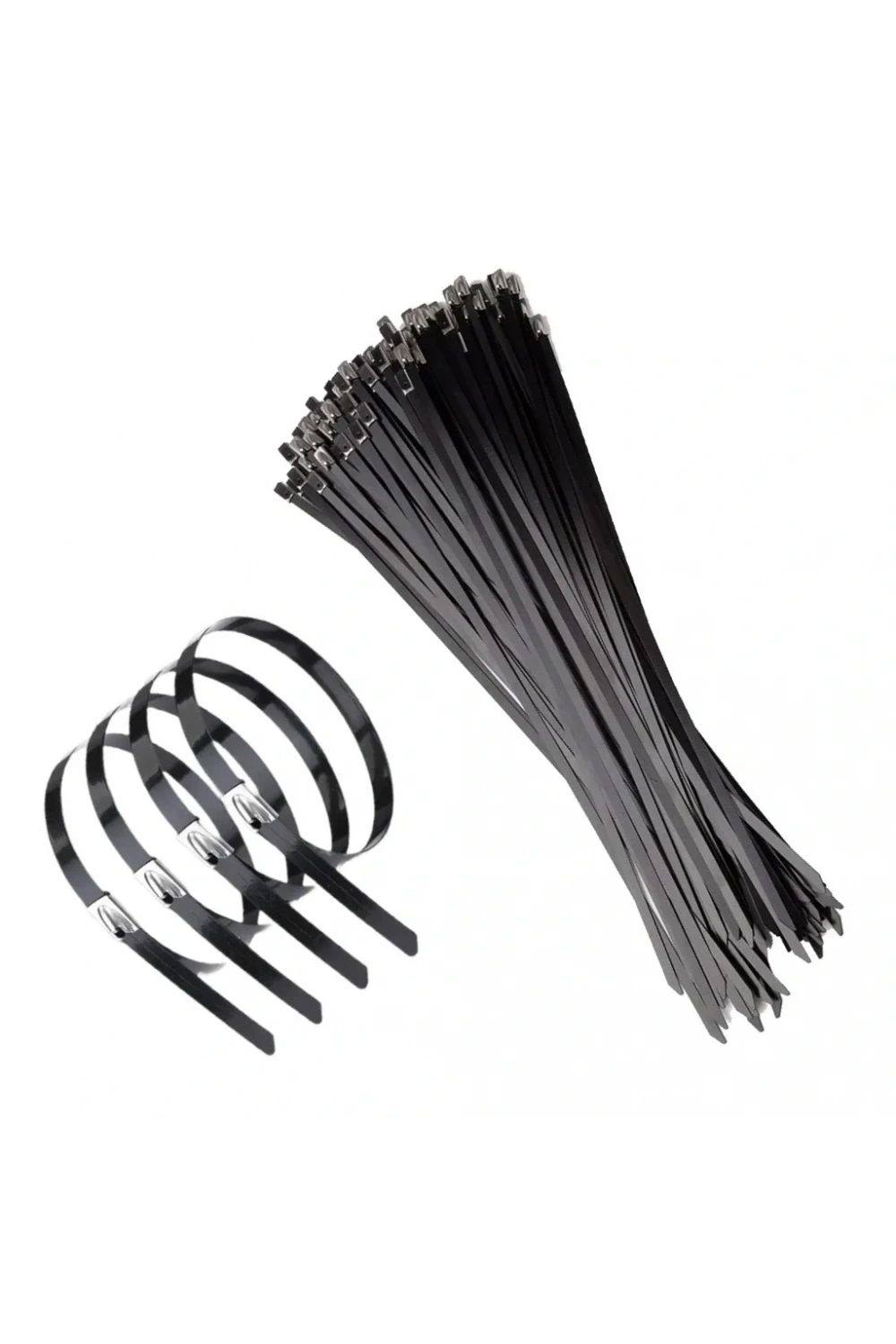 GWEST PVC Kaplı Metal Kablo Bağı PVC MTL 200 HD 200x7,9mm (100 adet)