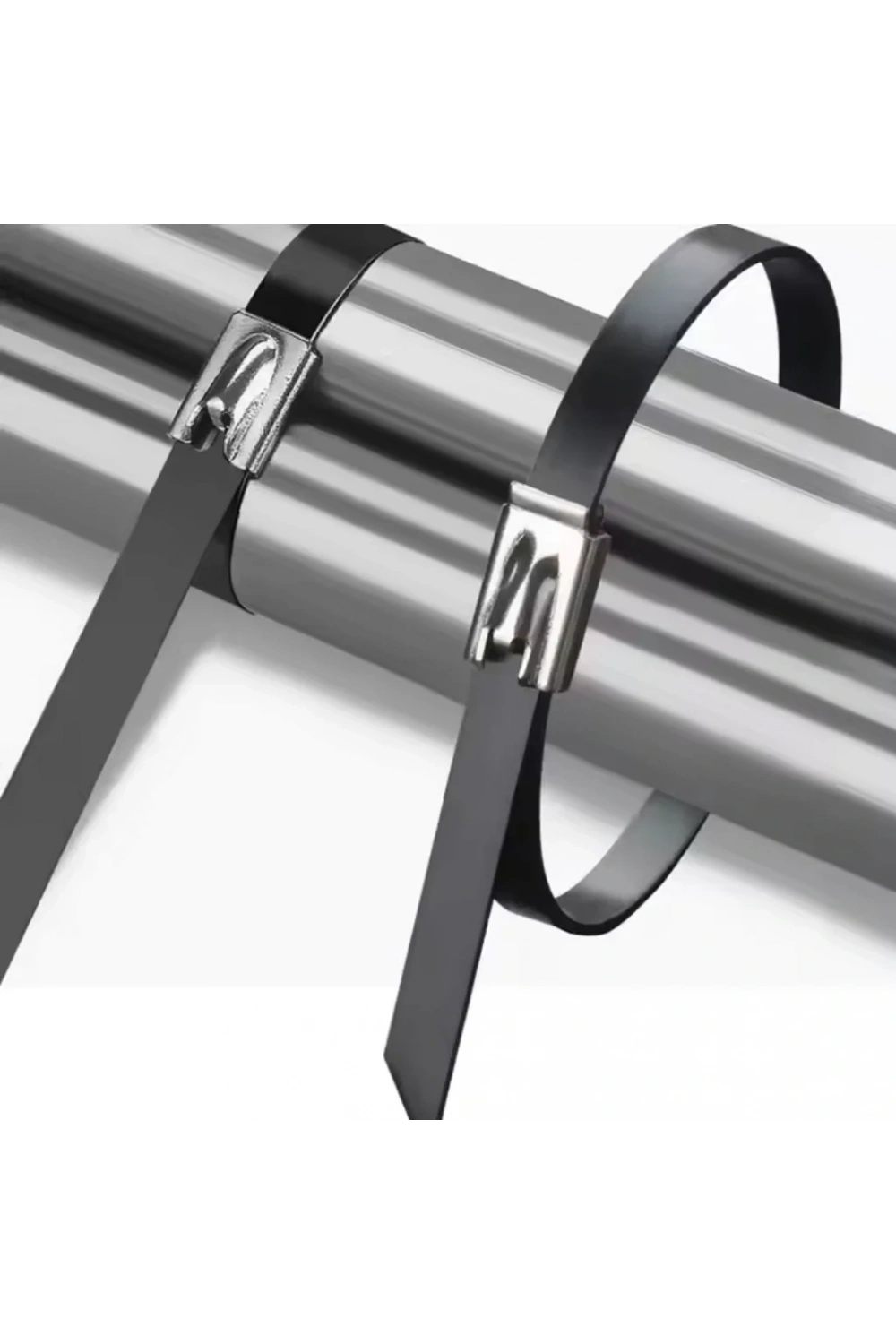 GWEST PVC Kaplı Metal Kablo Bağı PVC MTL 200 HD 200x7,9mm (100 adet)